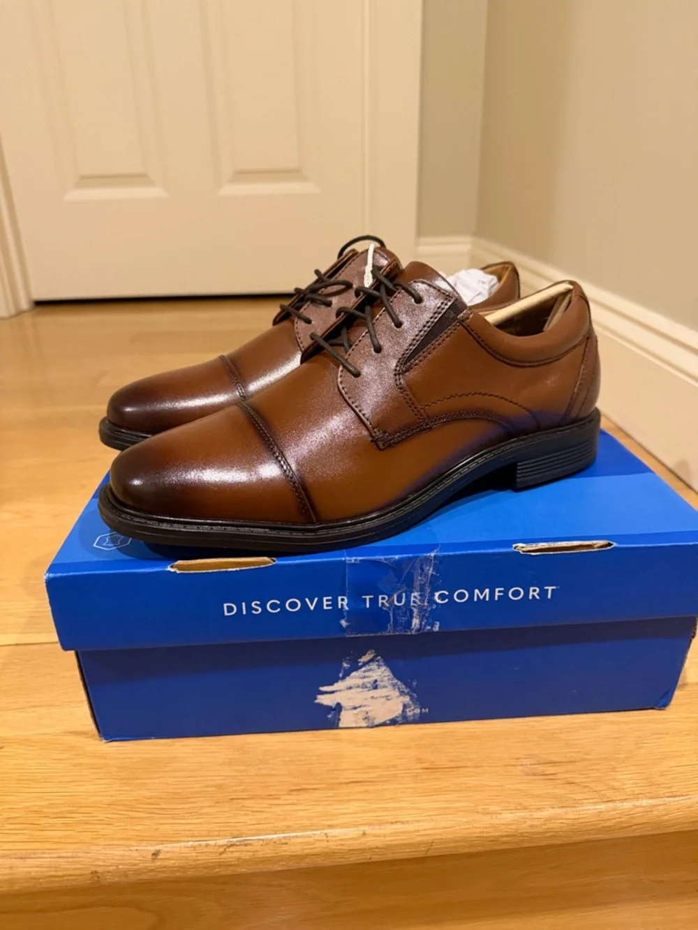 NUNN BUSH men’s Stark Cap Toe Oxford